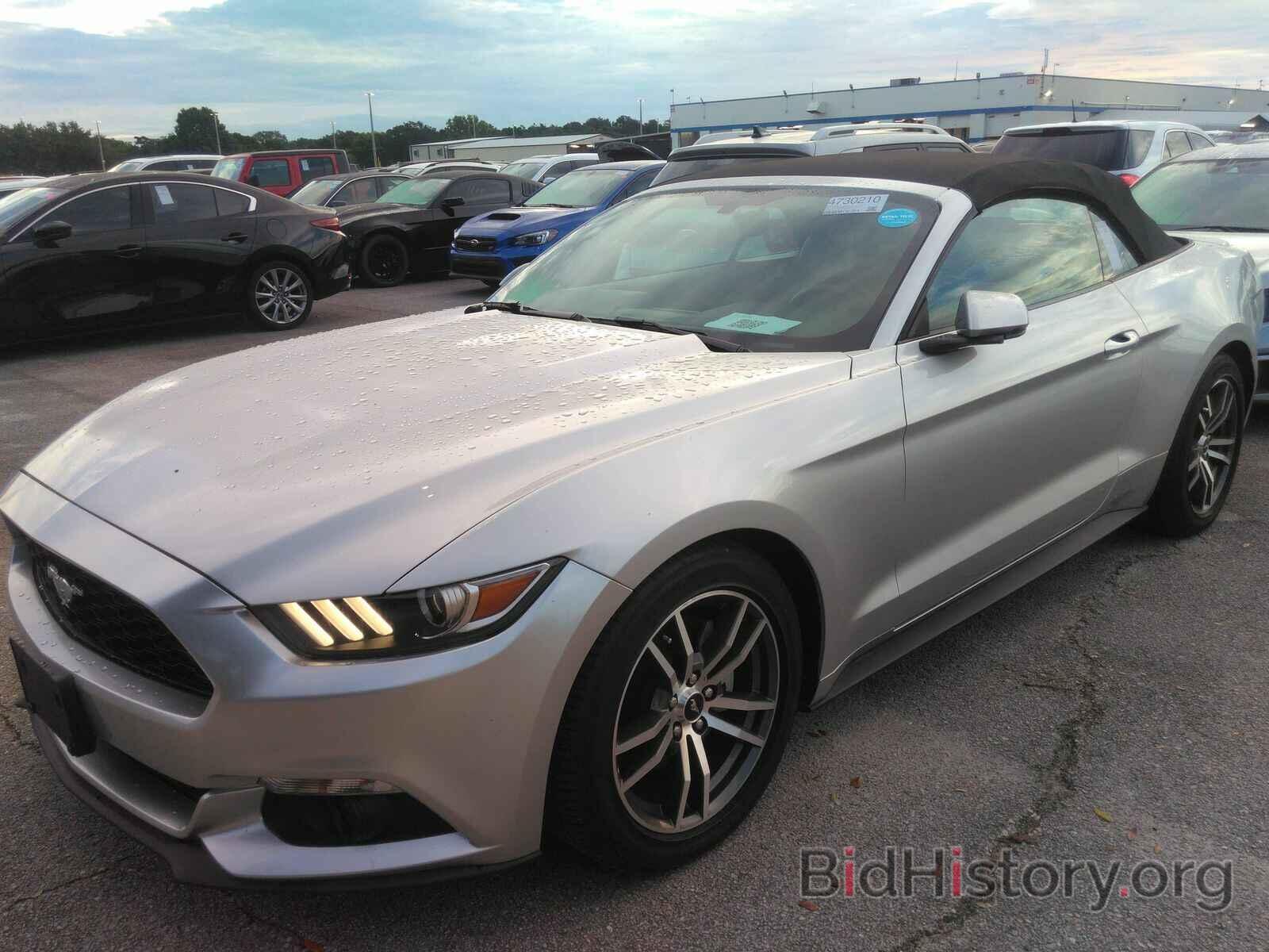 Photo 1FATP8UH1G5253709 - Ford Mustang 2016