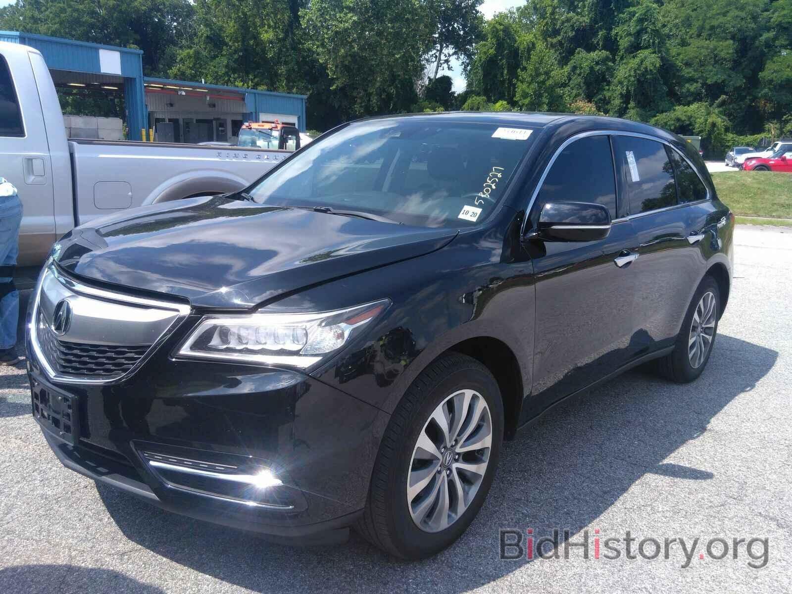 Photo 5FRYD4H41GB006390 - Acura MDX 2016