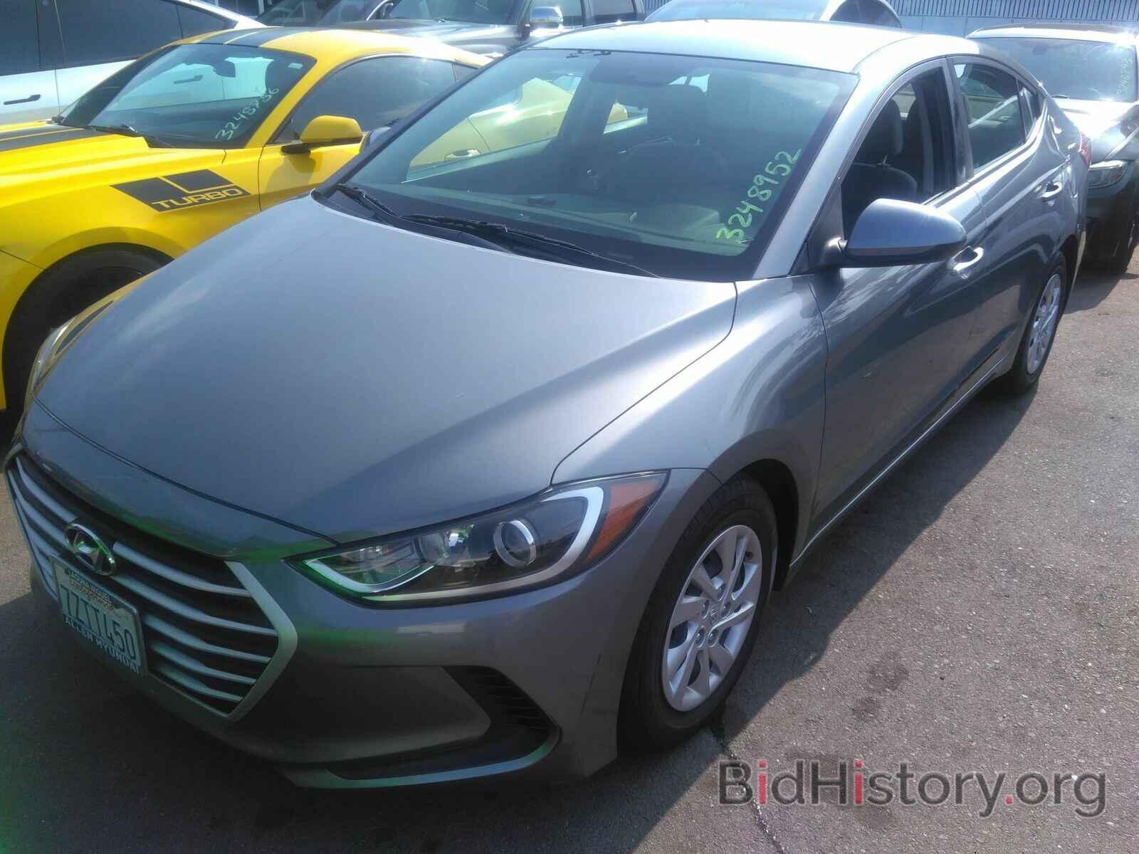 Фотография KMHD74LF5JU449720 - Hyundai Elantra SE 2018