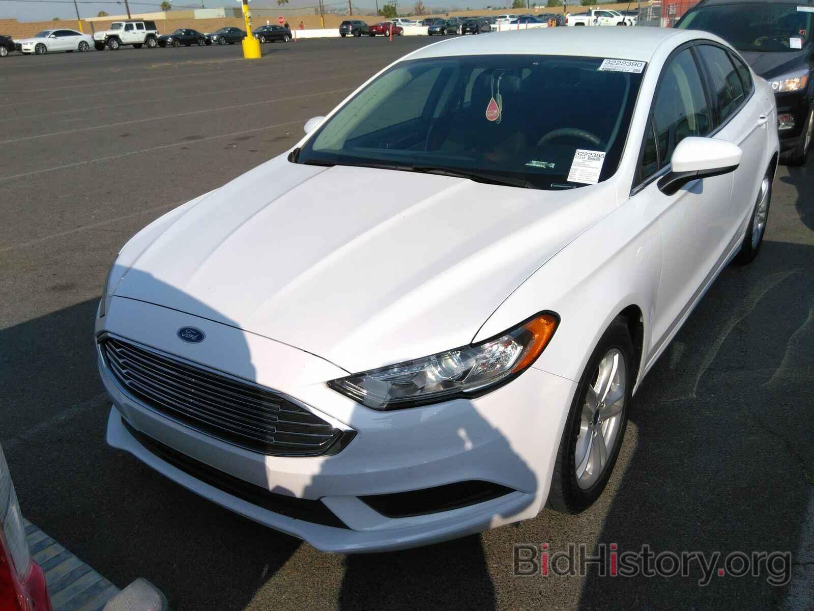 Photo 3FA6P0HD5JR167734 - Ford Fusion 2018