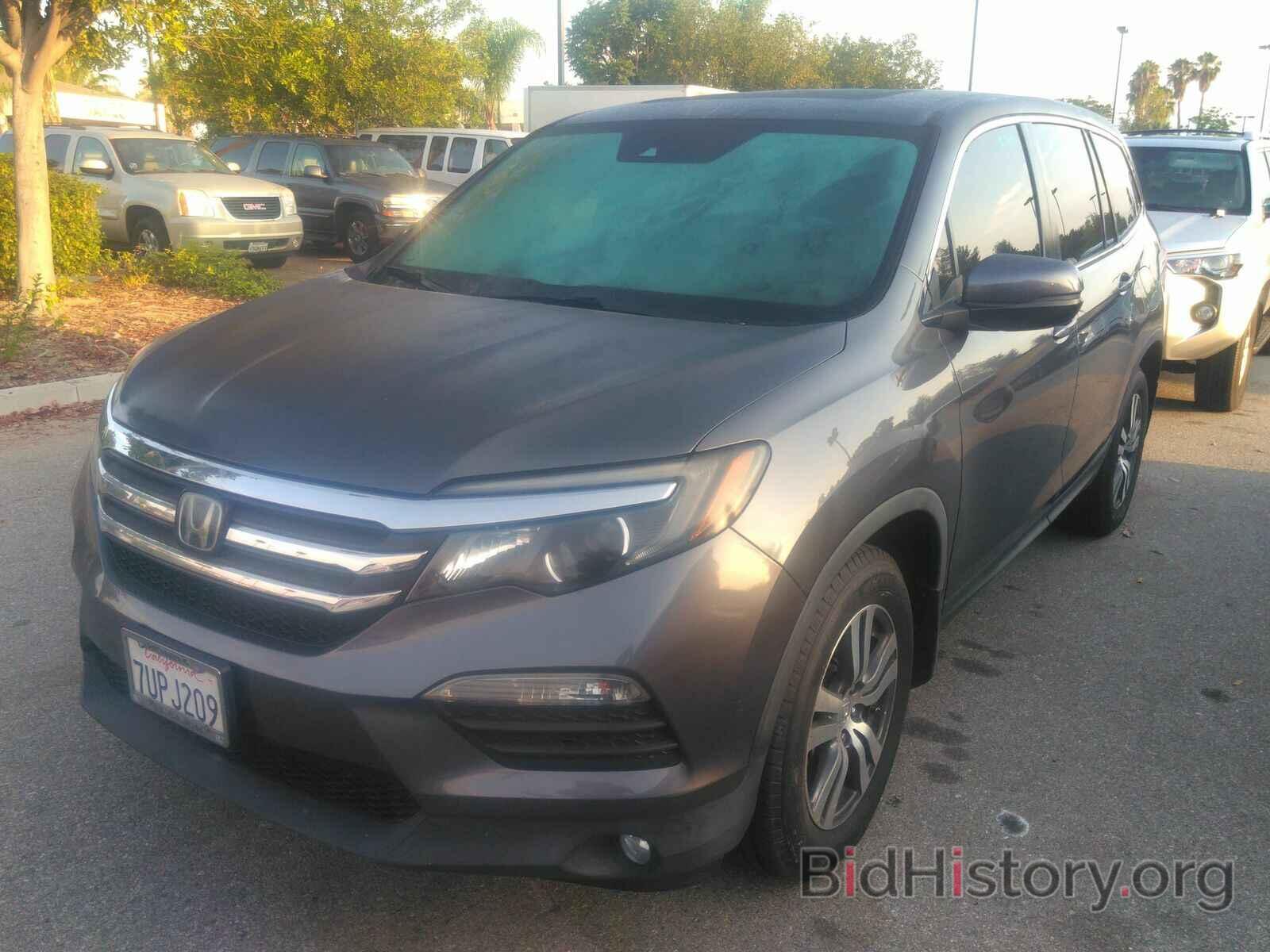 Фотография 5FNYF5H66GB049819 - Honda Pilot 2016