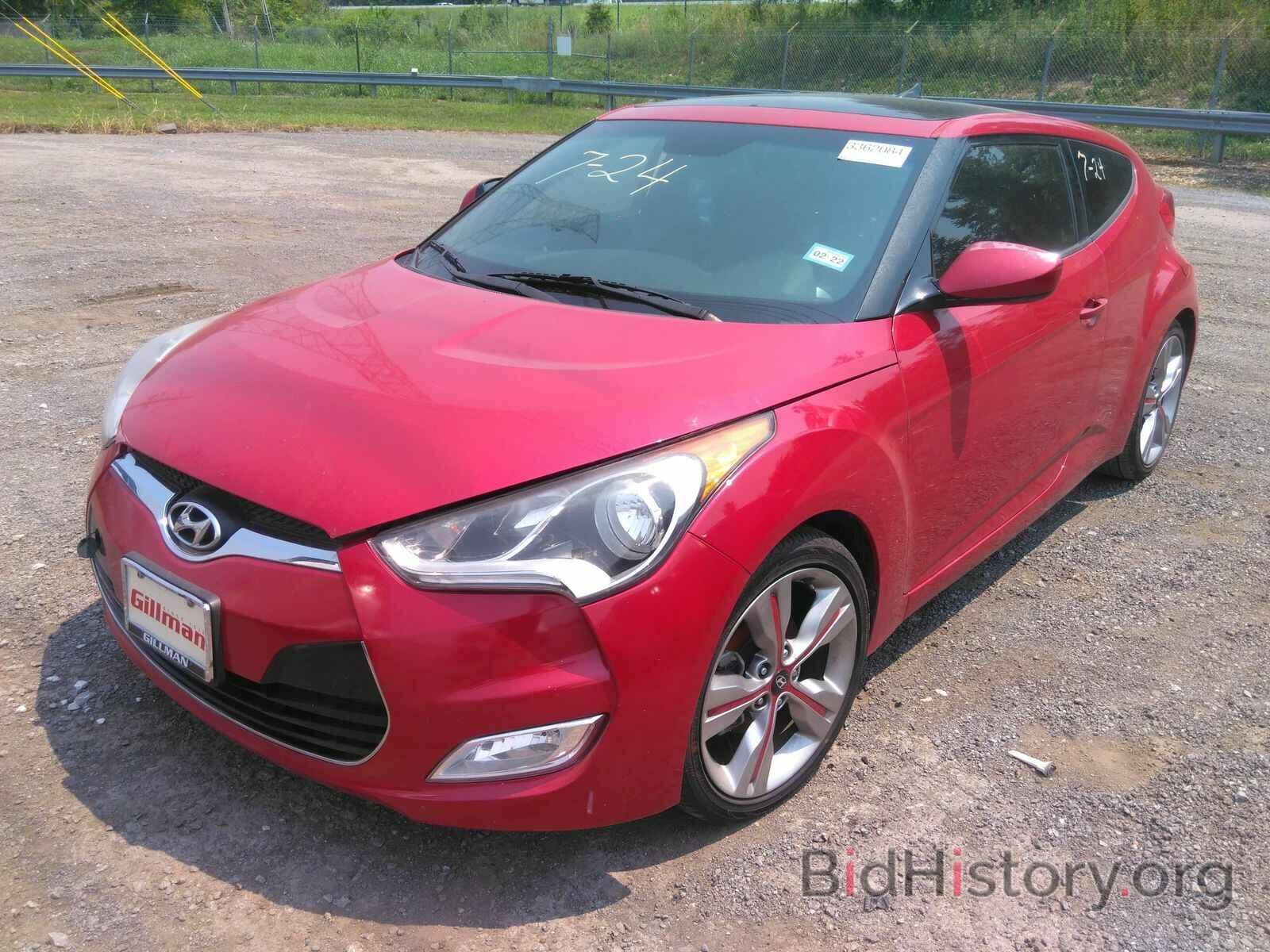 Фотография KMHTC6AD2GU280298 - Hyundai Veloster 2016