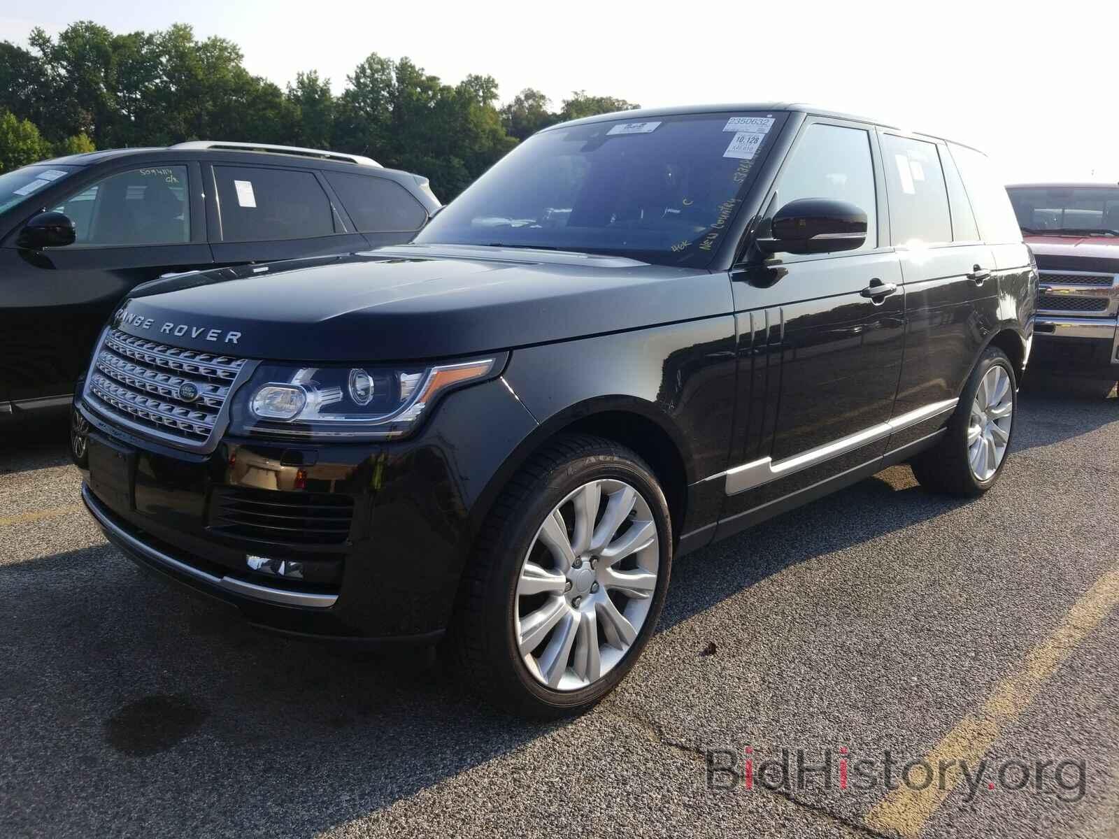 Photo SALGS2FE3HA329586 - Land Rover Range Rover 2017