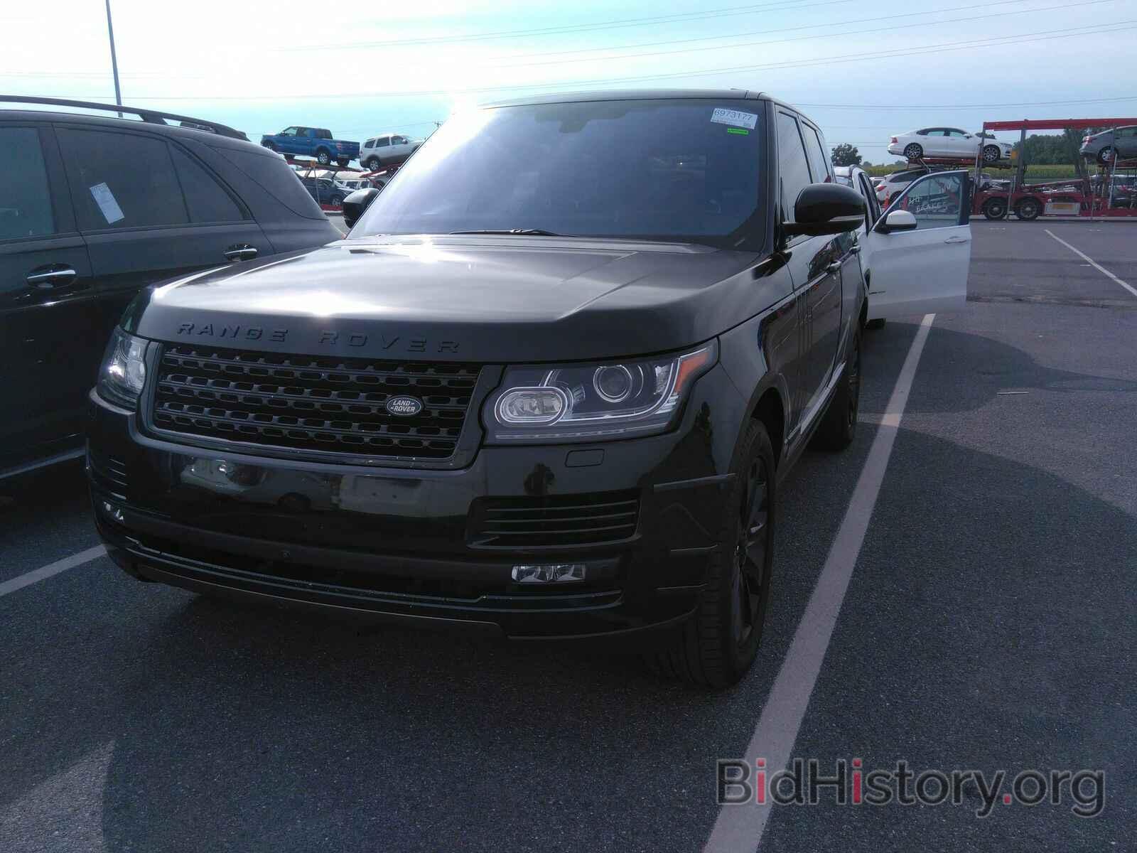 Фотография SALGS2KF9GA297949 - Land Rover Range Rover 2016