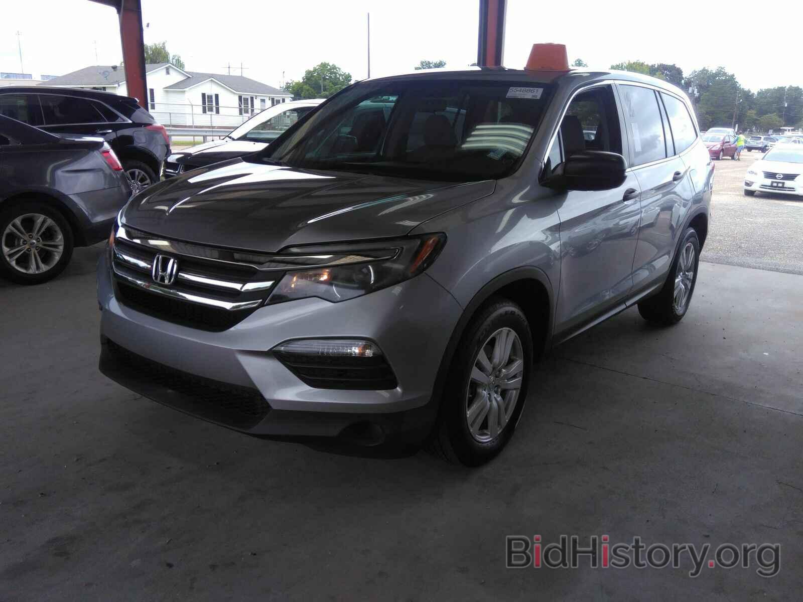 Photo 5FNYF5H15GB040386 - Honda Pilot 2016