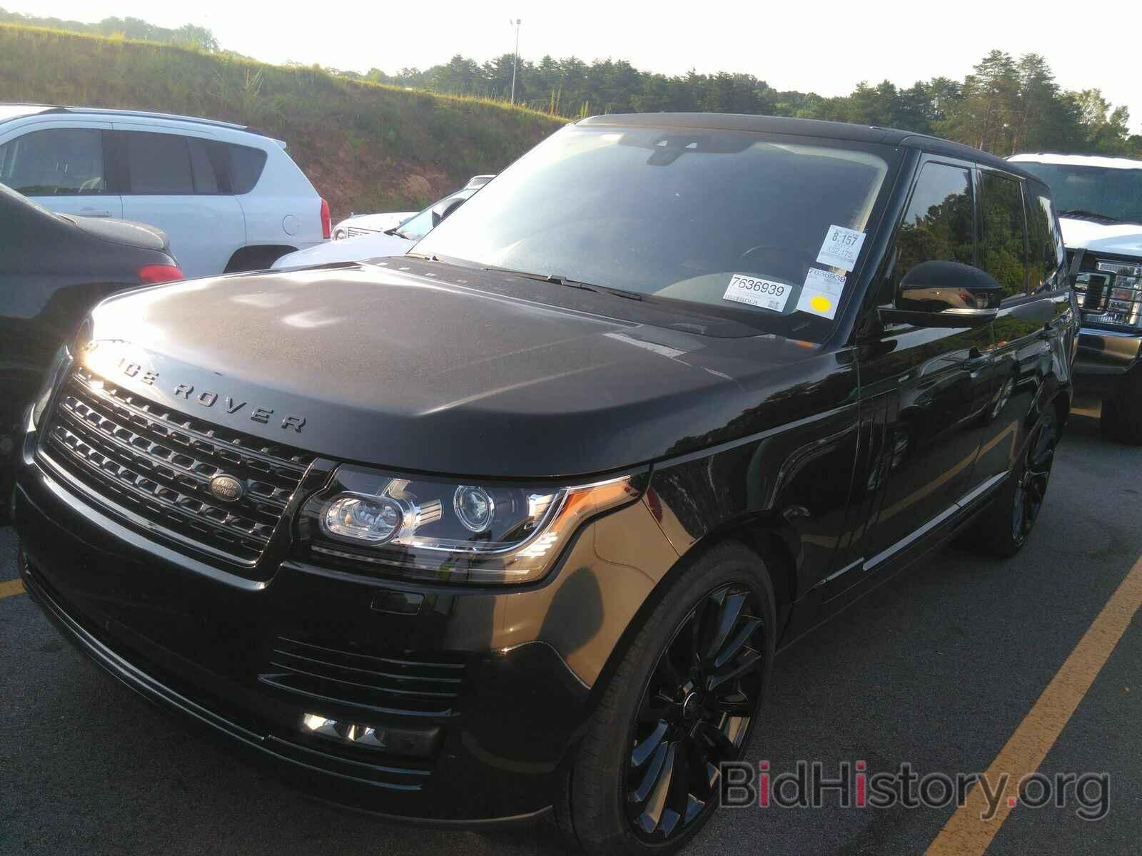 Photo SALGS2FV8HA346822 - Land Rover Range Rover 2017