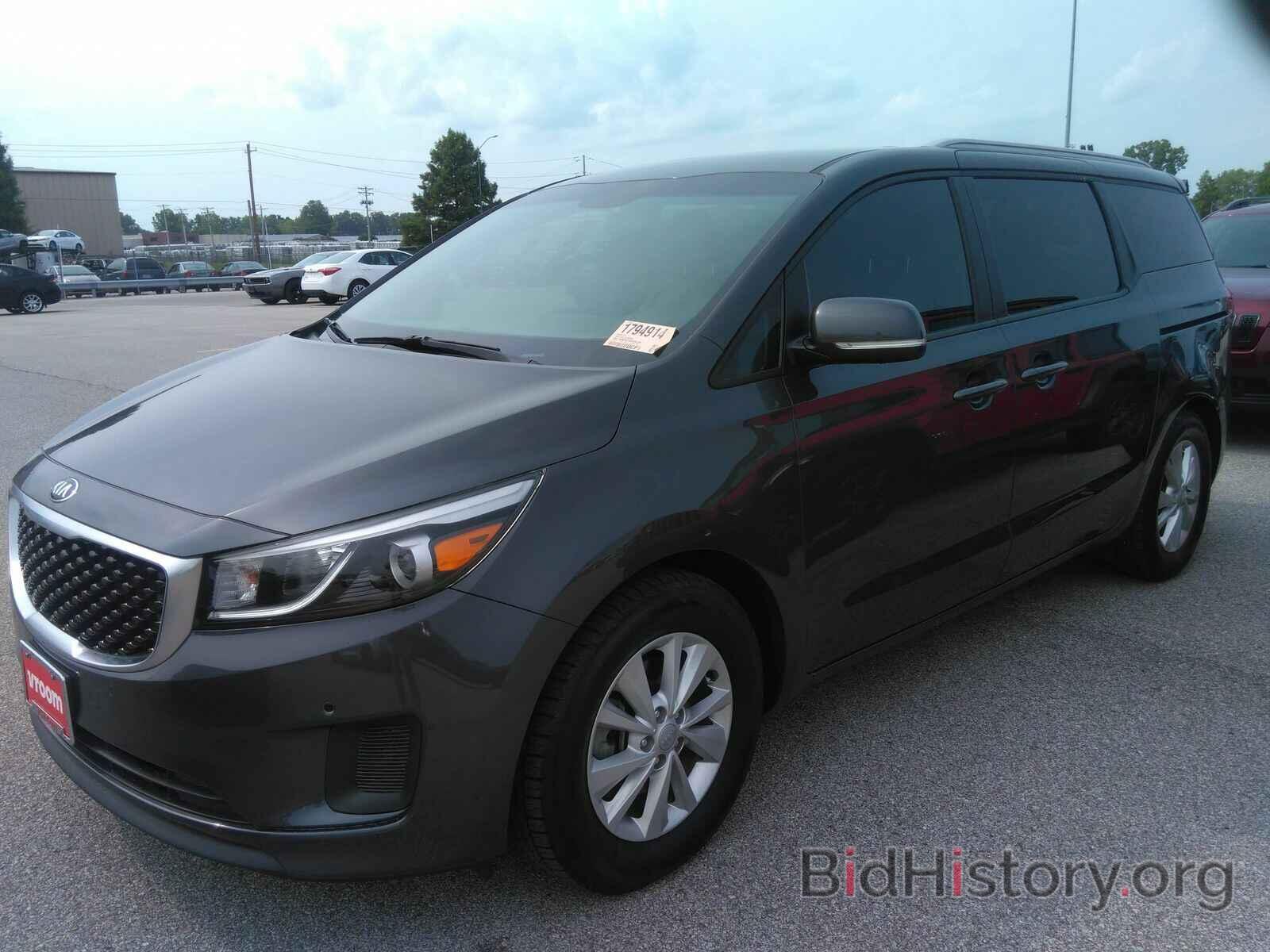 Photo KNDMB5C16H6246296 - Kia Sedona 2017