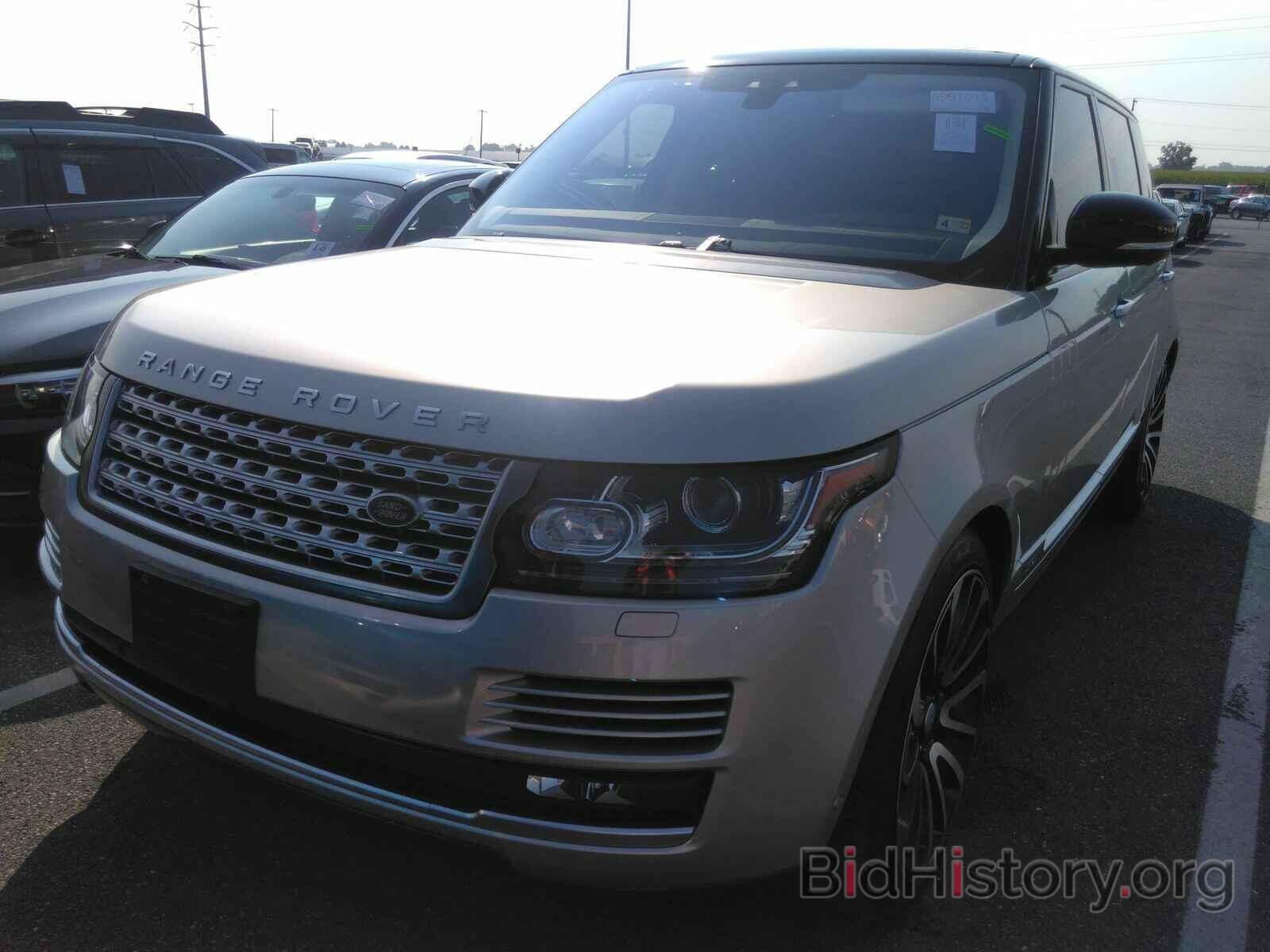 Фотография SALGS5FE6HA322536 - Land Rover Range Rover 2017