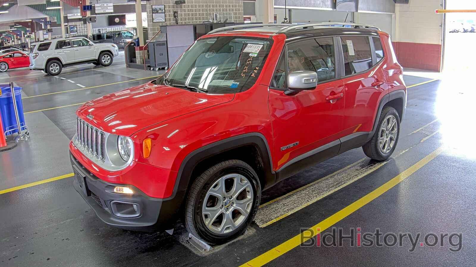 Фотография ZACCJBDT7GPD12315 - Jeep Renegade 2016