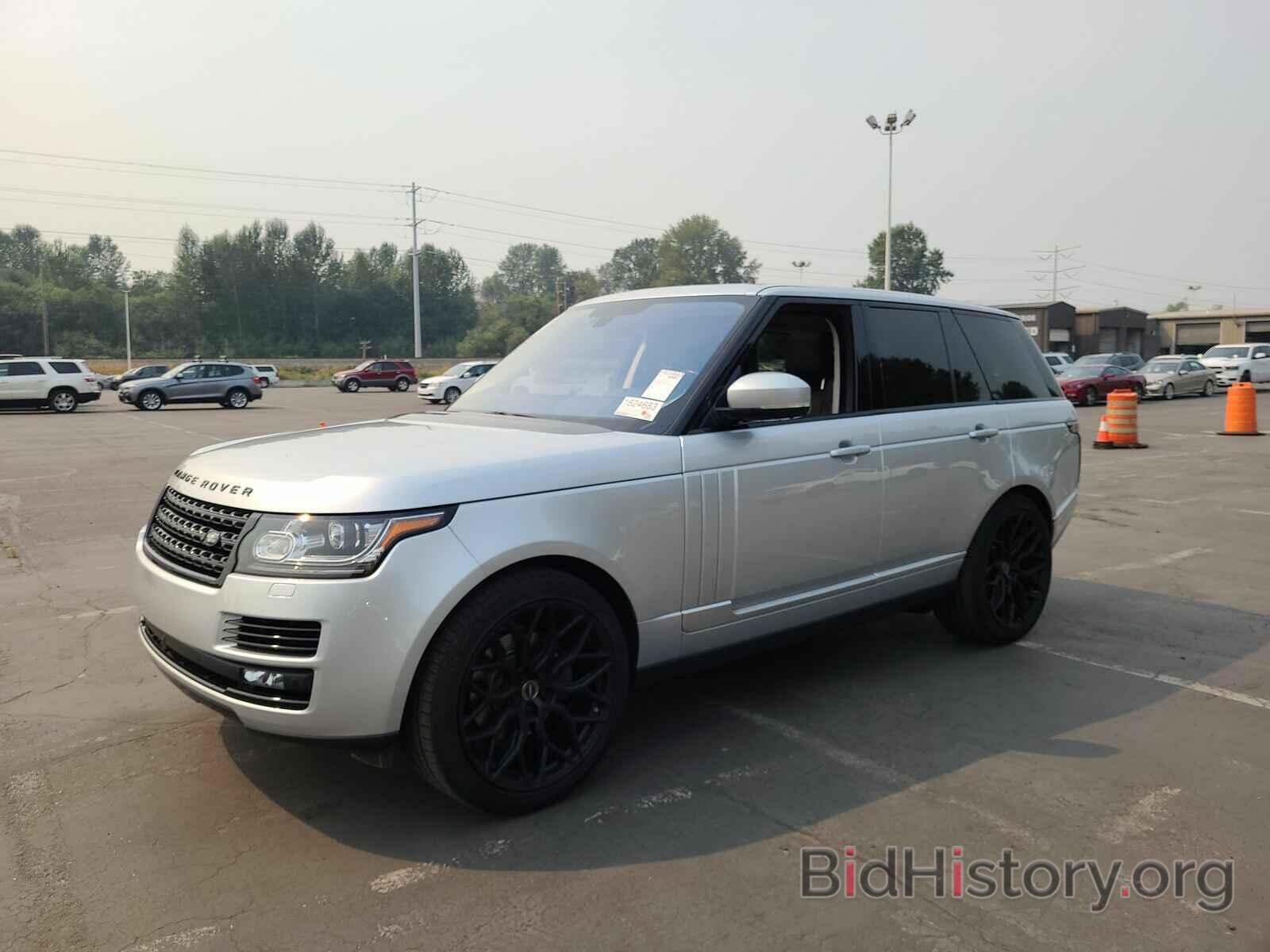 Photo SALGS2KF7GA306437 - Land Rover Range Rover 2016