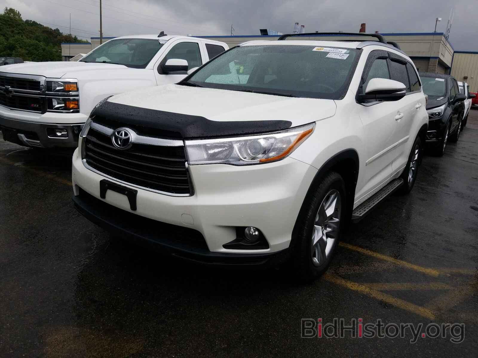 Фотография 5TDDKRFH9FS201480 - Toyota Highlander 2015