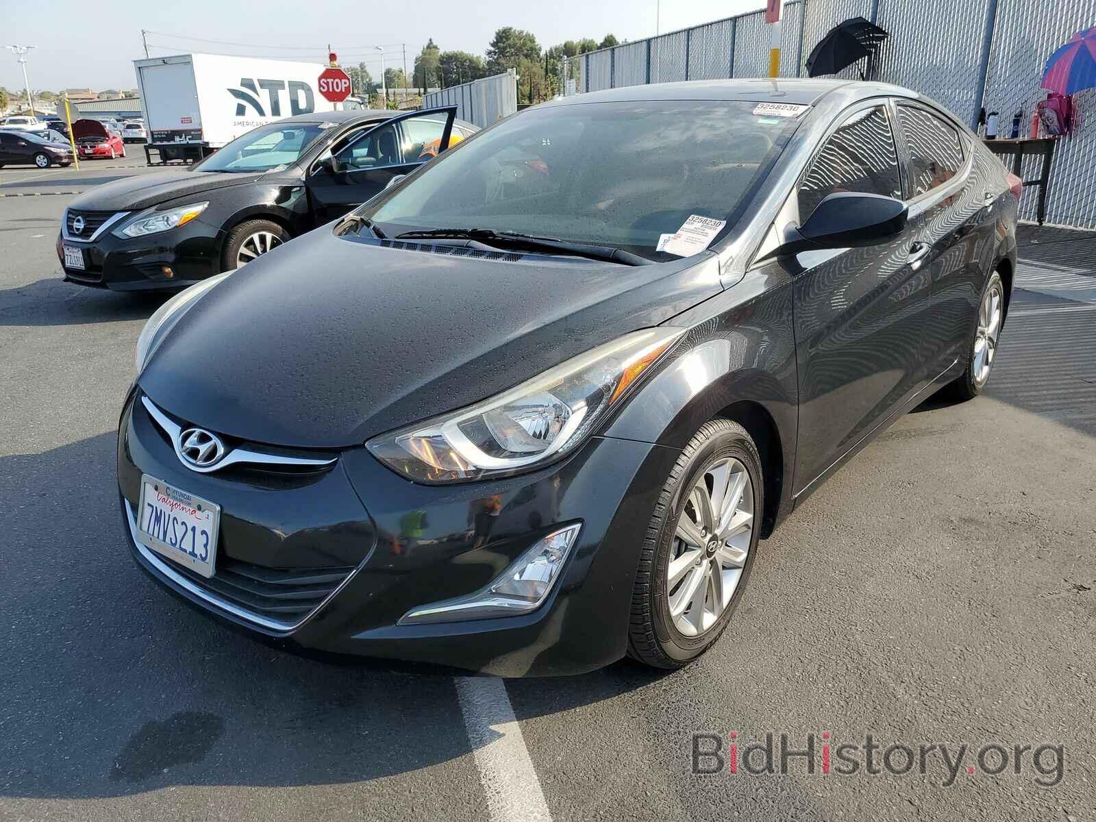 Photo 5NPDH4AE9GH740302 - Hyundai Elantra 2016