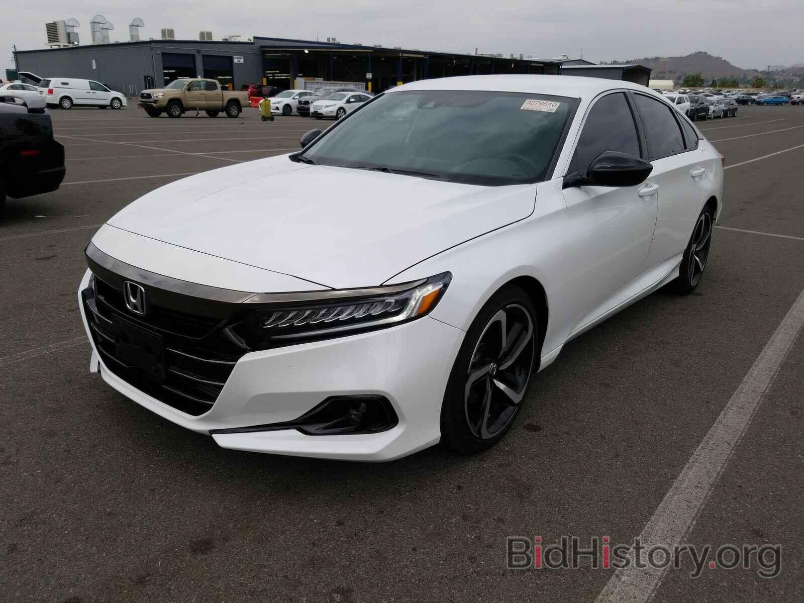 Фотография 1HGCV1F35MA079320 - Honda Accord Sedan 2021