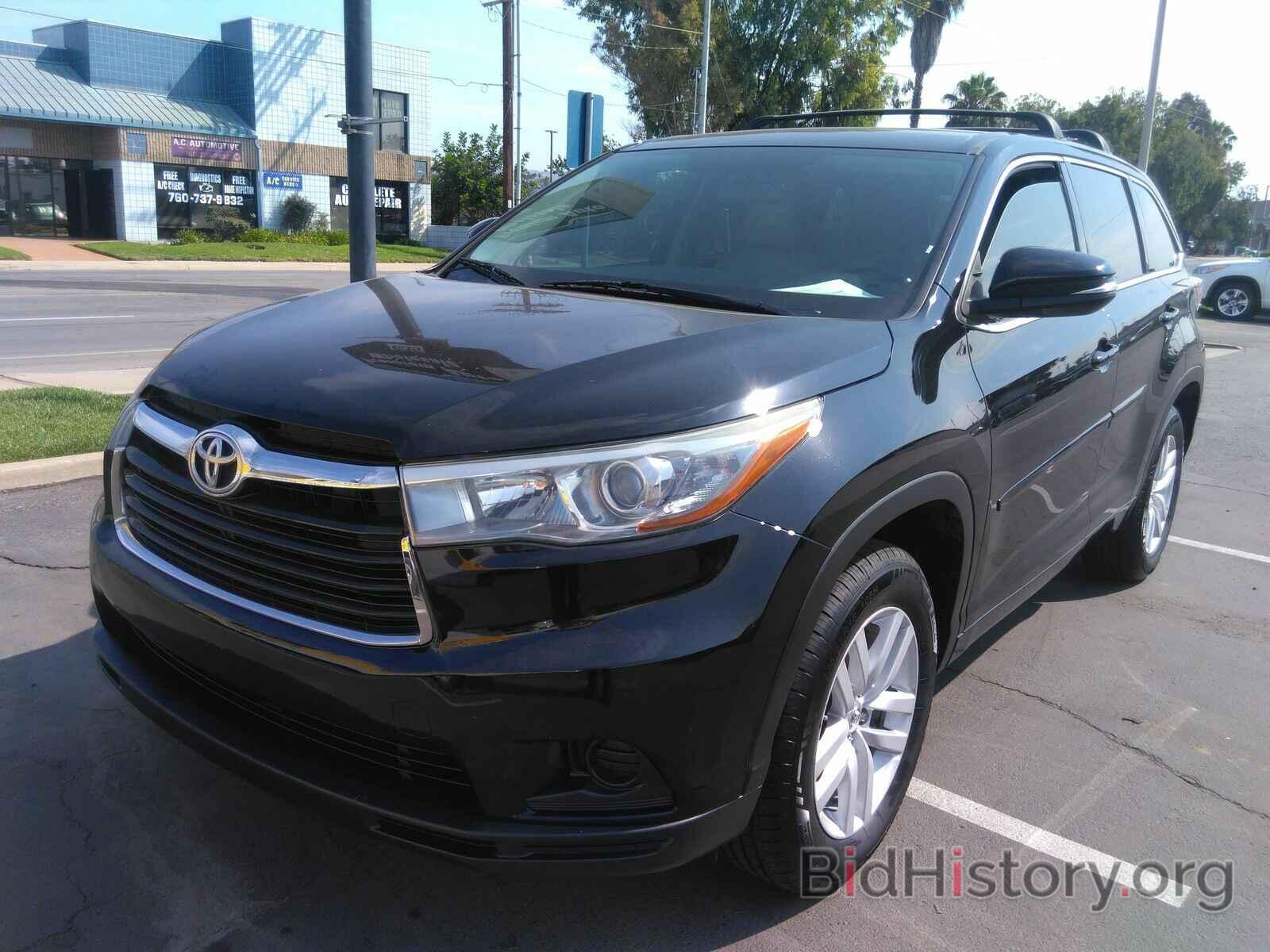 Photo 5TDZKRFH2FS087652 - Toyota Highlander 2015