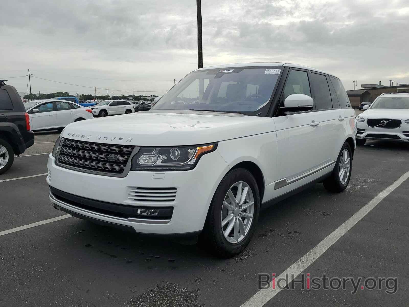 Photo SALGR2FV8HA378360 - Land Rover Range Rover 2017