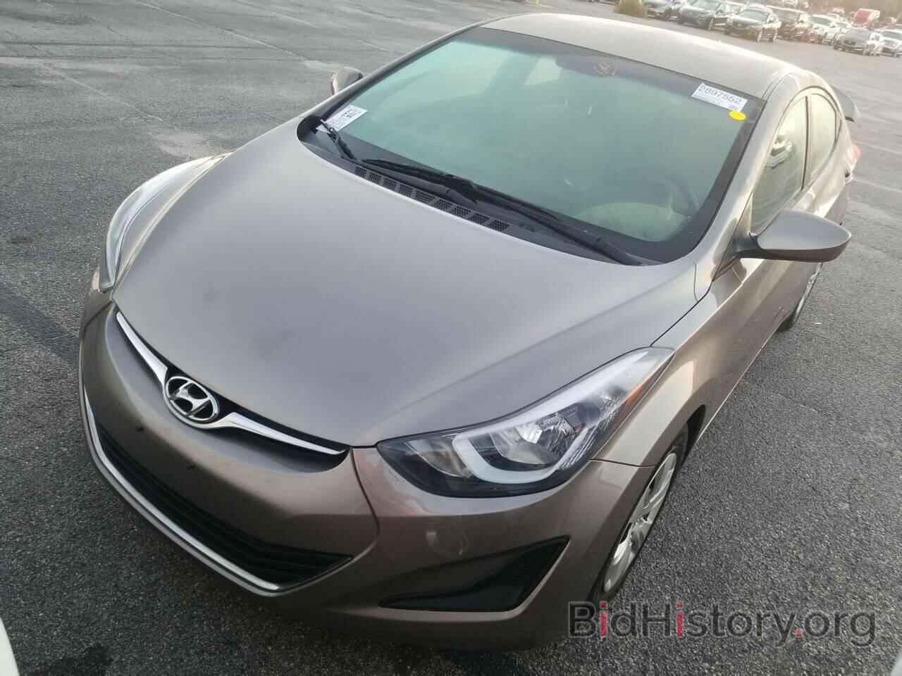 Photo 5NPDH4AE5GH683032 - Hyundai Elantra 2016