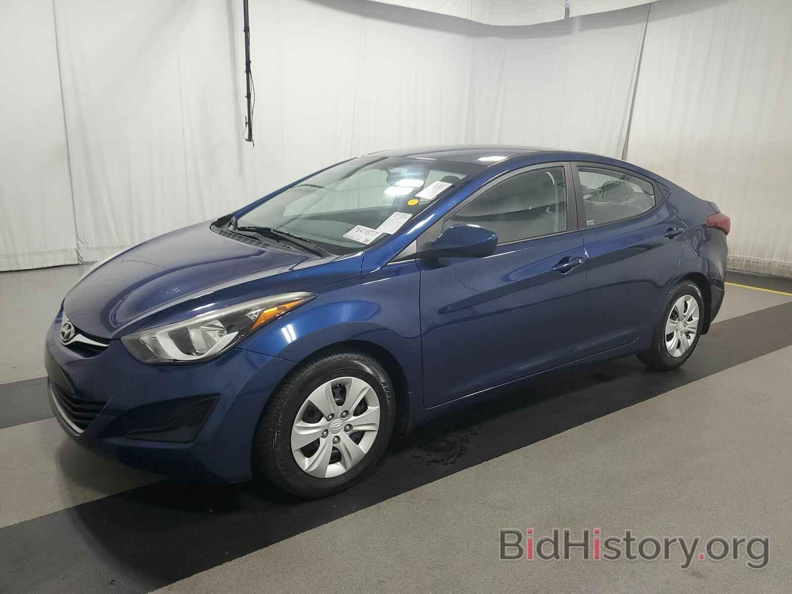 Photo 5NPDH4AE4GH735296 - Hyundai Elantra 2016