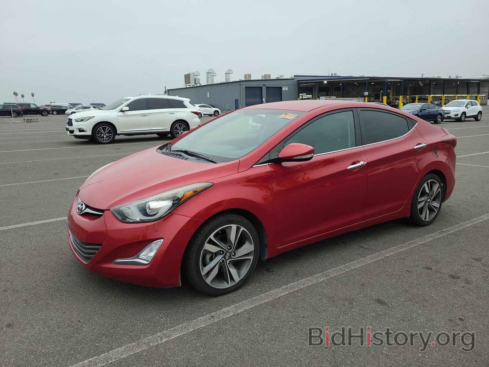 Photo KMHDH4AE7GU476708 - Hyundai Elantra 2016