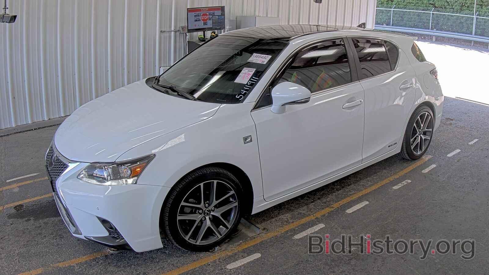 Photo JTHKD5BHXG2260951 - Lexus CT 200h 2016