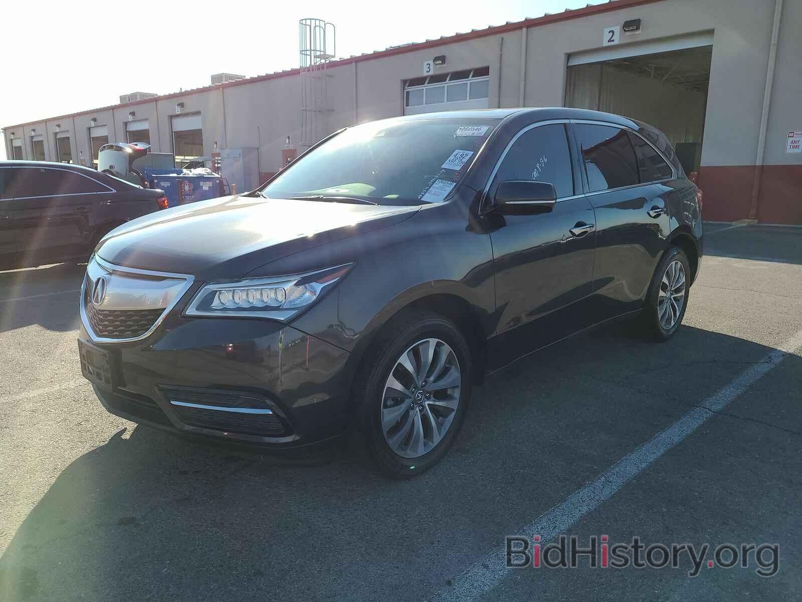 Photo 5FRYD3H67GB001996 - Acura MDX 2016