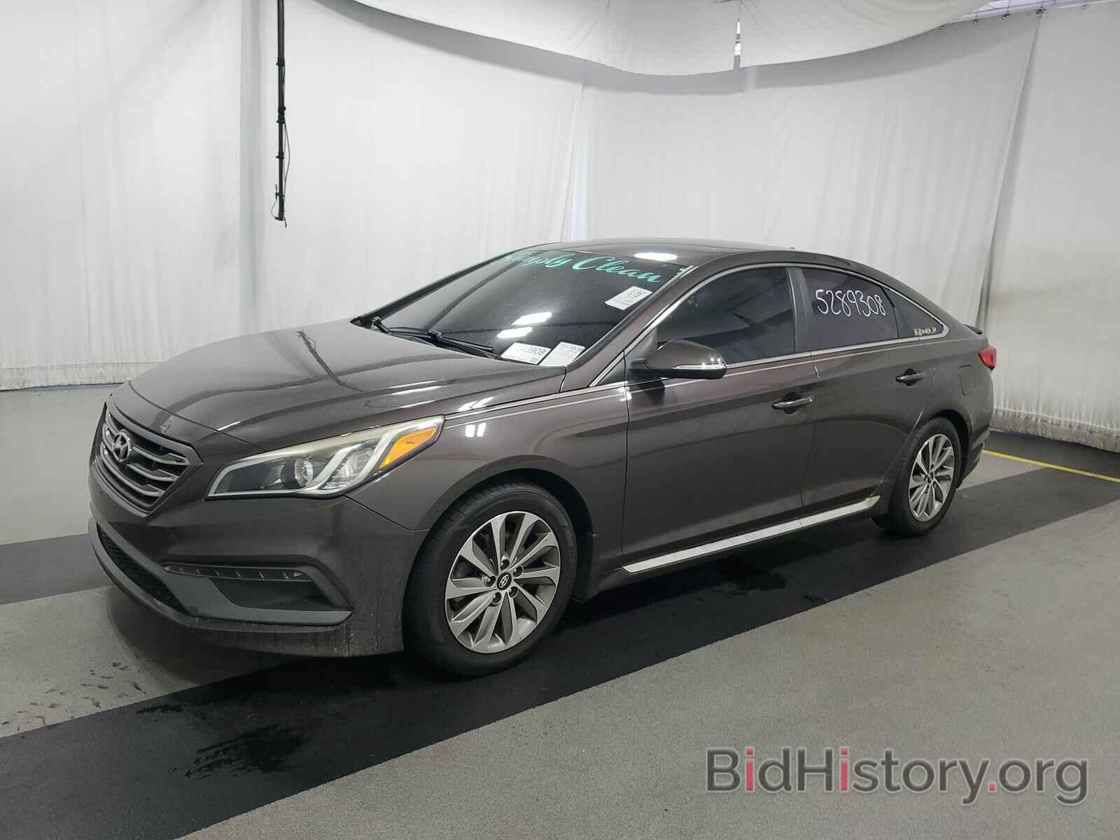 Photo 5NPE34AF9FH193929 - Hyundai Sonata 2015