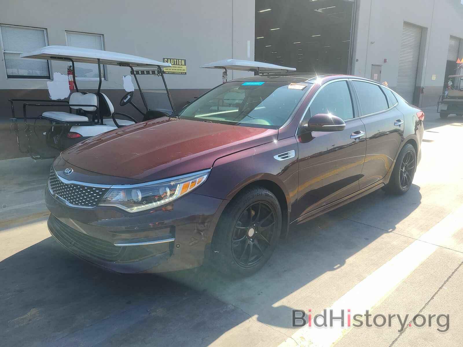 Photo 5XXGU4L35GG009916 - Kia Optima 2016