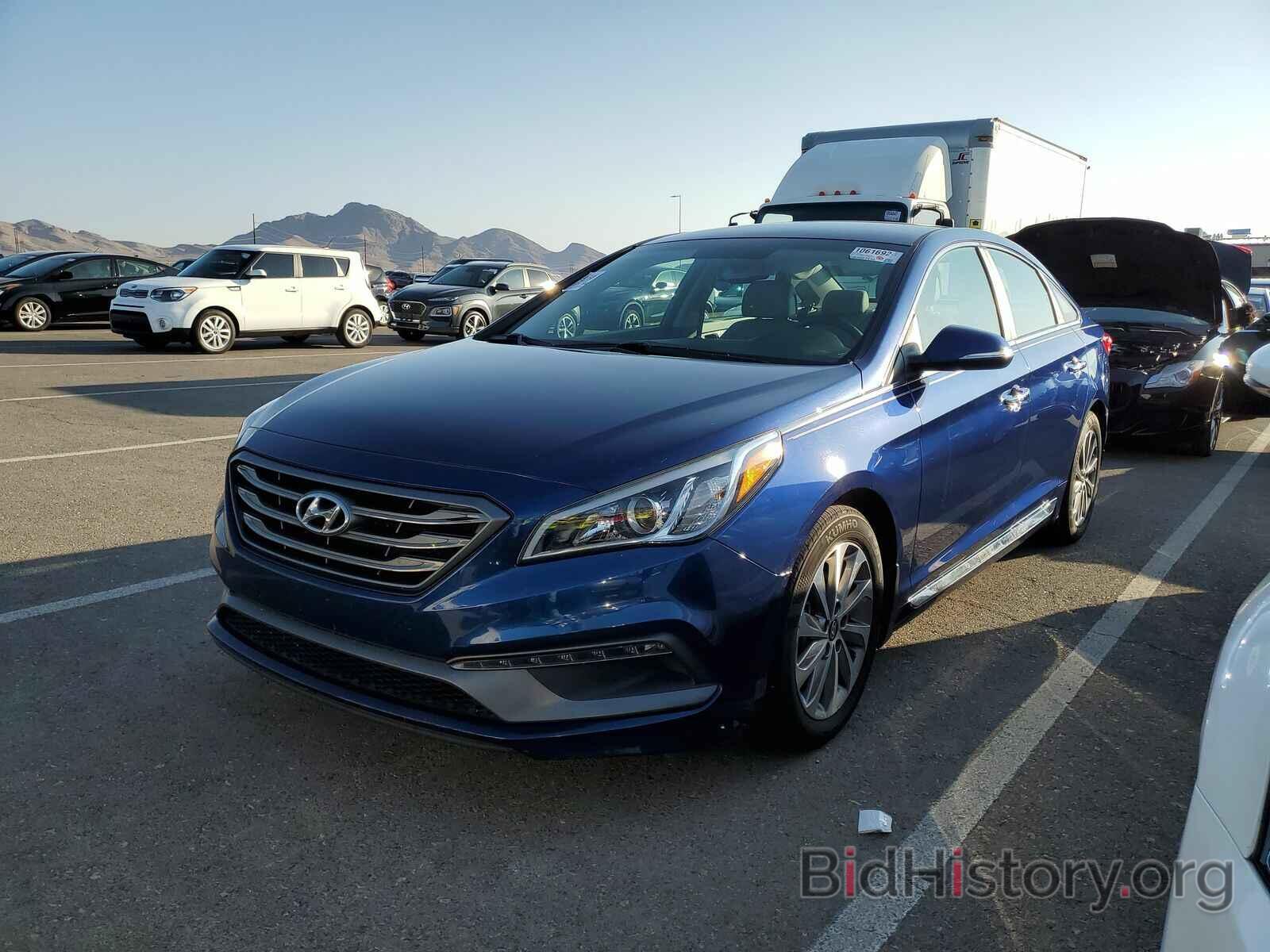 Фотография 5NPE34AFXFH233015 - Hyundai Sonata 2015