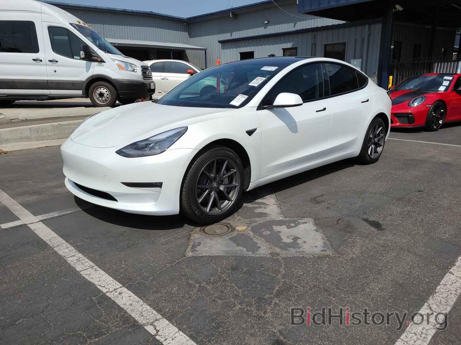 Фотография 5YJ3E1EB5MF019388 - Tesla Model 3 2021