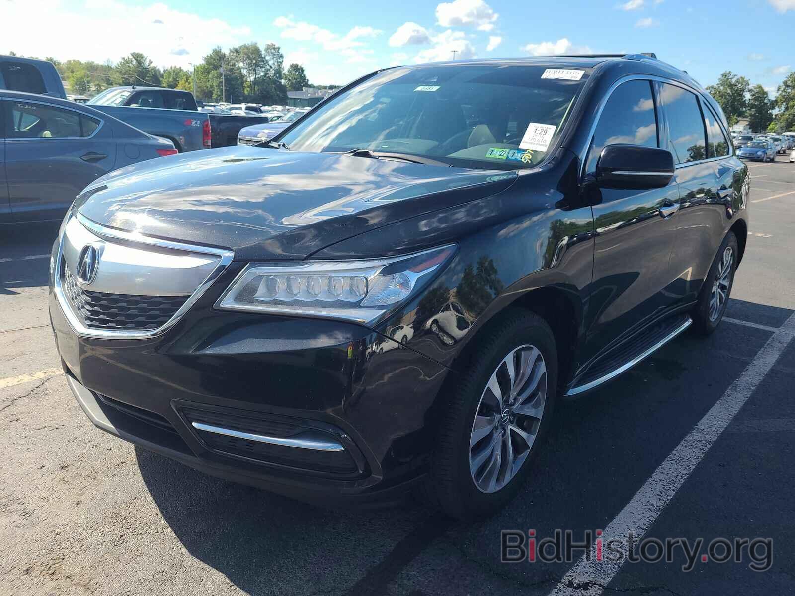 Фотография 5FRYD4H43GB015057 - Acura MDX 2016