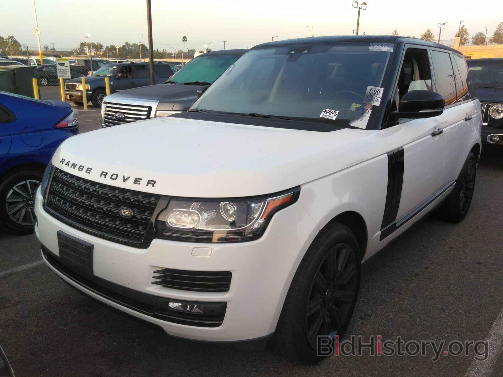 Photo SALGS2FE2HA329319 - Land Rover Range Rover 2017