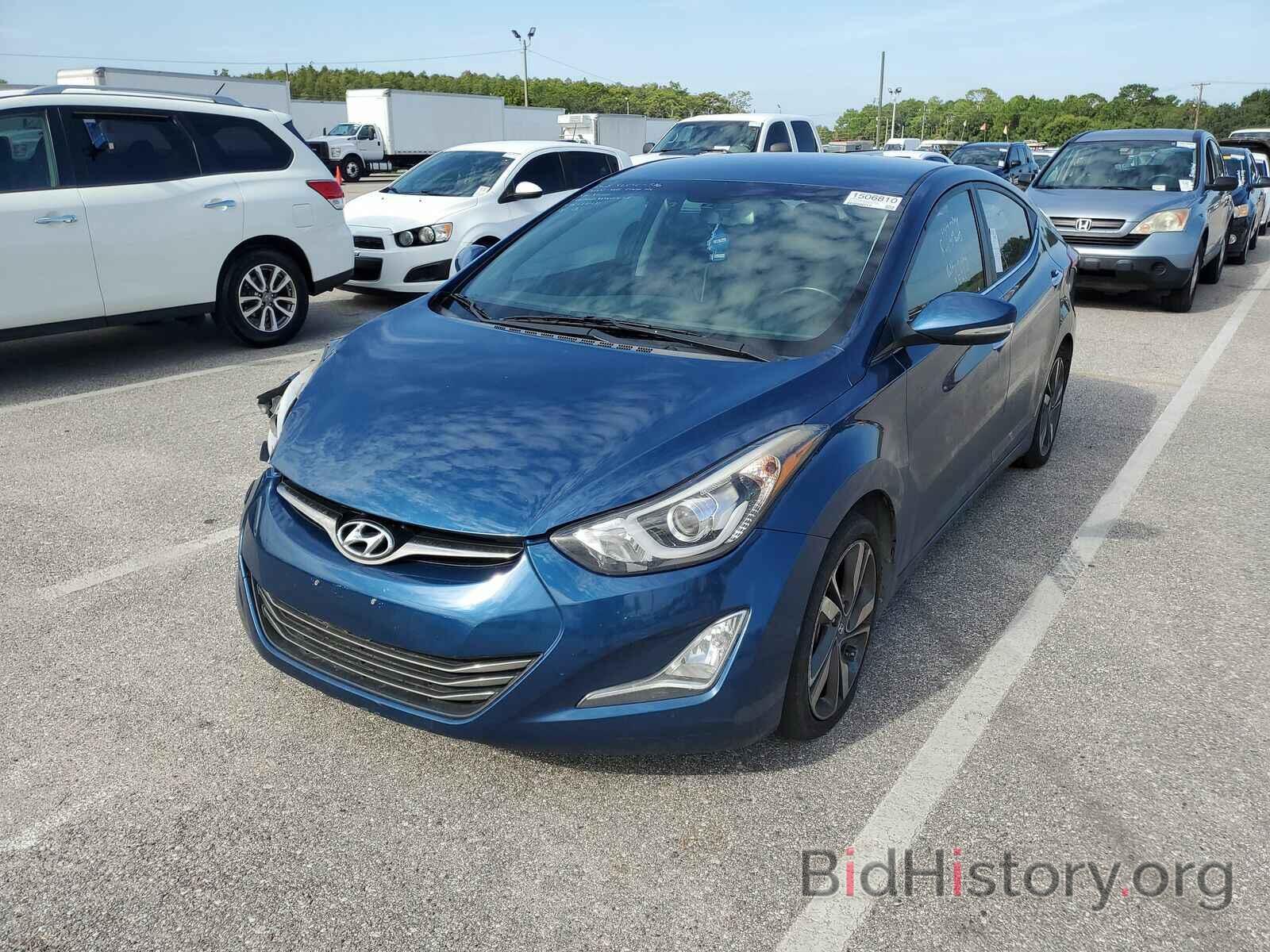 Photo KMHDH4AE4FU391338 - Hyundai Elantra 2015