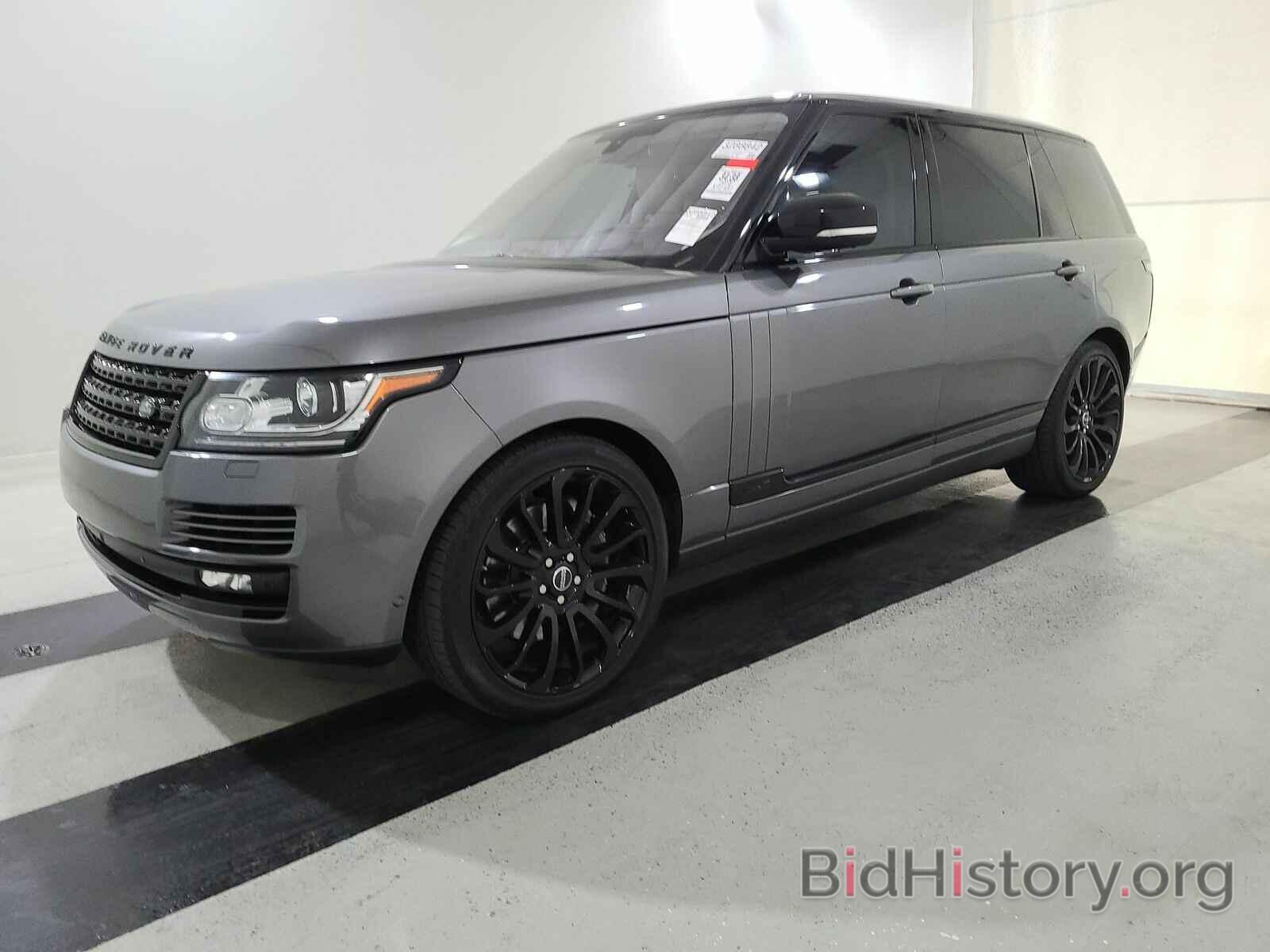 Photo SALGS3EF4GA297357 - Land Rover Range Rover 2016