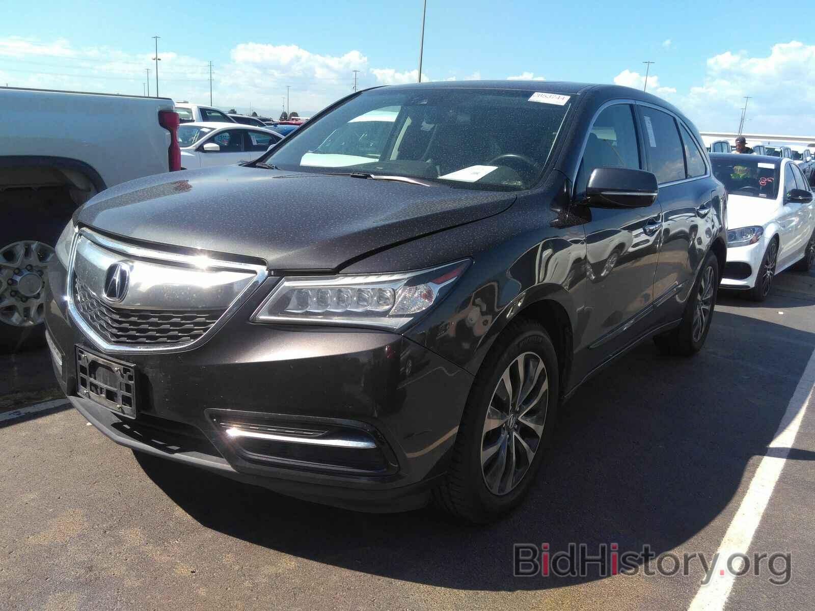 Photo 5FRYD4H44GB010093 - Acura MDX 2016