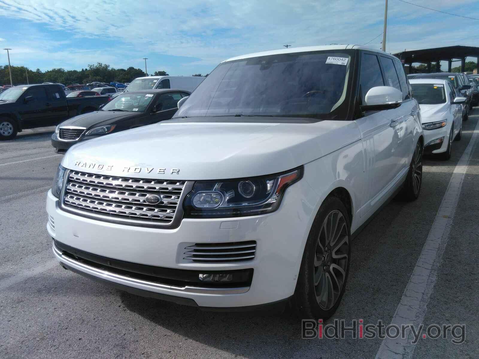 Фотография SALGV2FE0HA323638 - Land Rover Range Rover 2017