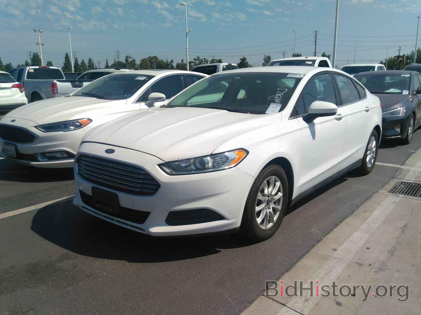 Photo 1FA6P0G77G5136153 - Ford Fusion 2016