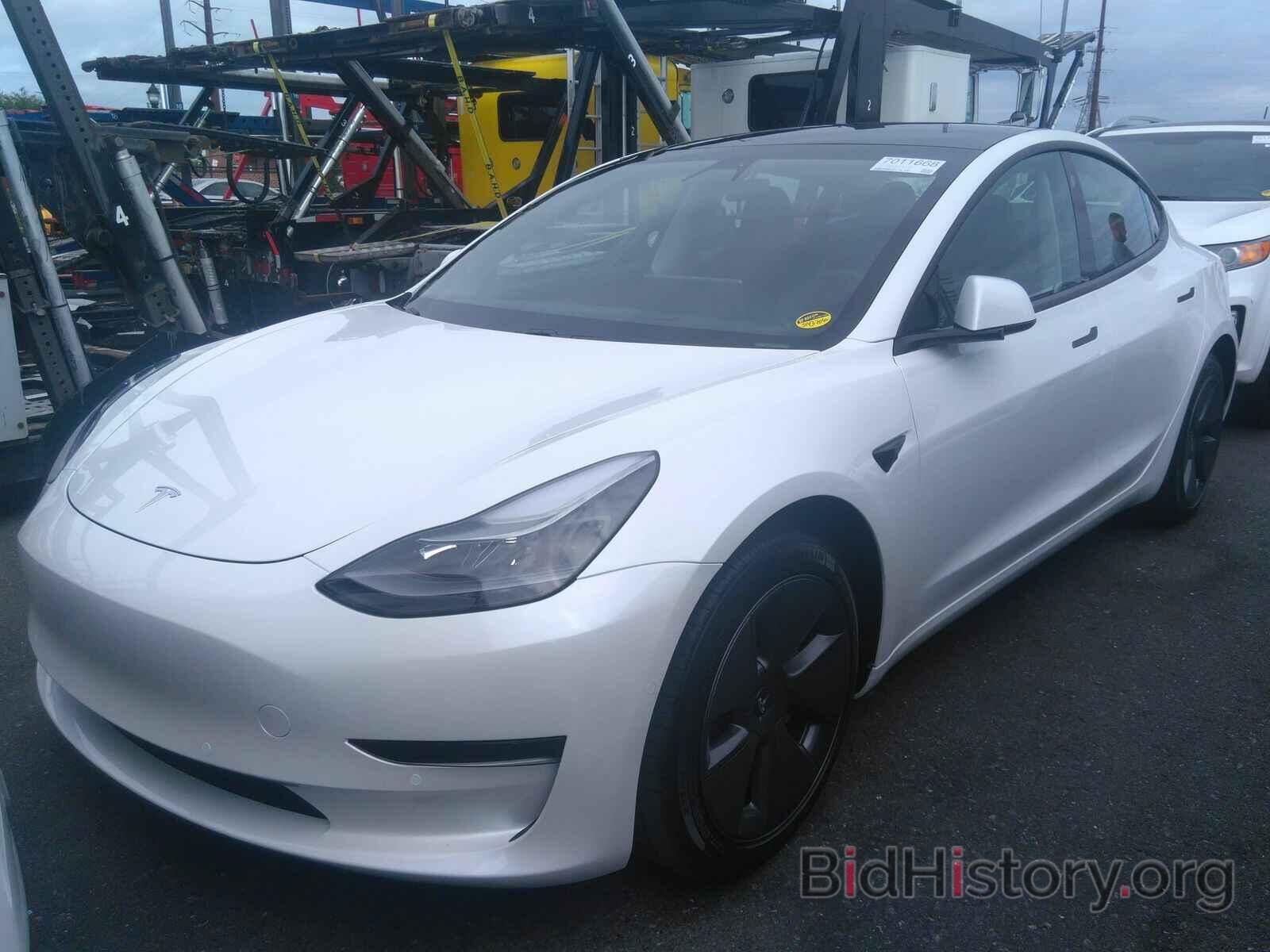 Фотография 5YJ3E1EA9MF053728 - Tesla Model 3 2021