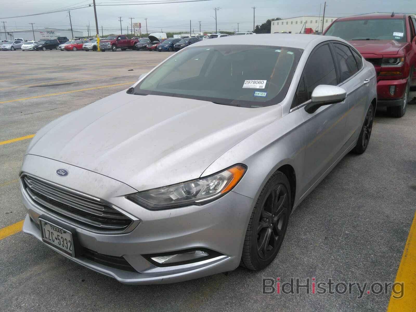 Photo 3FA6P0HD0JR193593 - Ford Fusion 2018