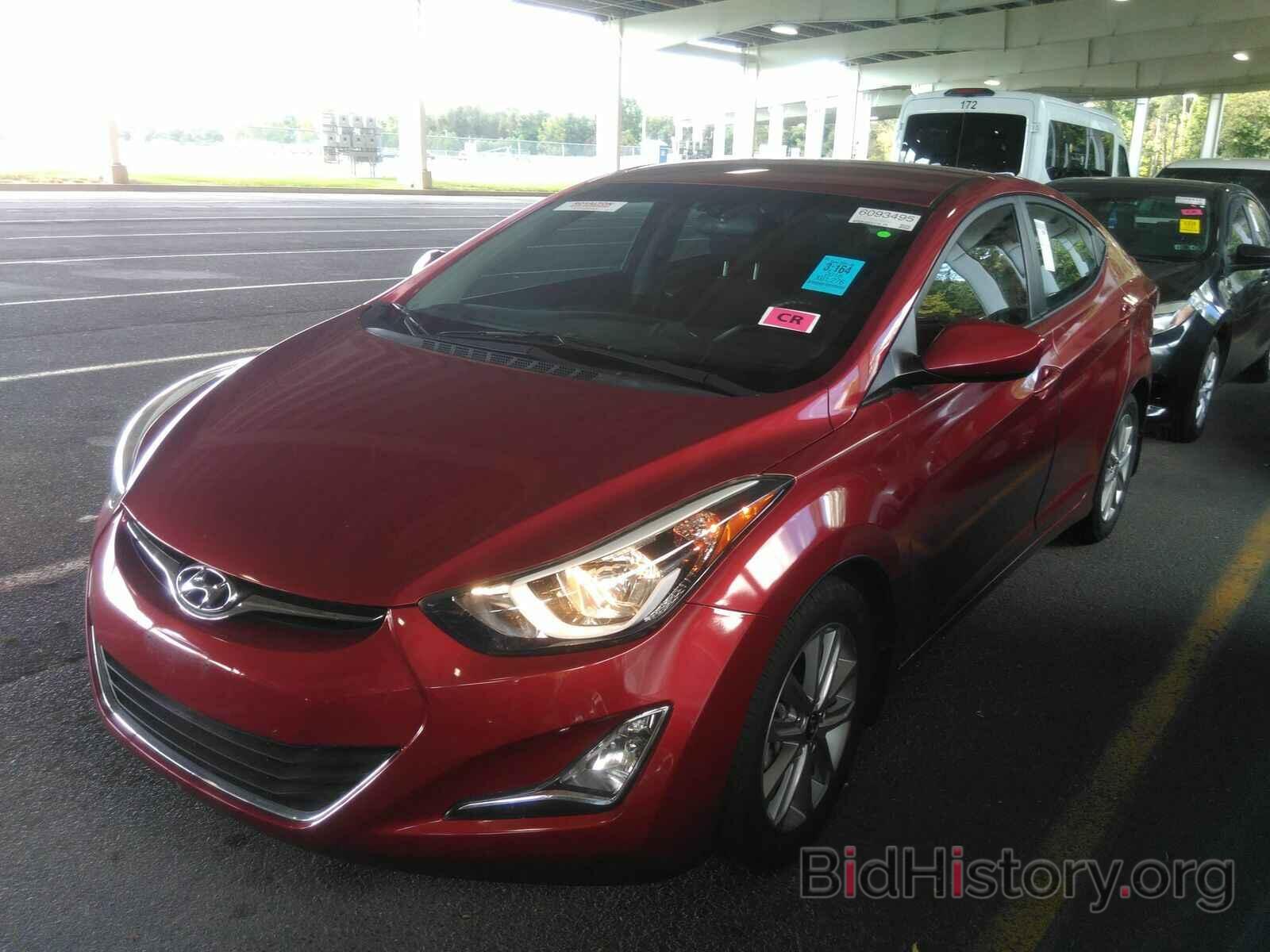 Фотография 5NPDH4AE7GH689396 - Hyundai Elantra 2016