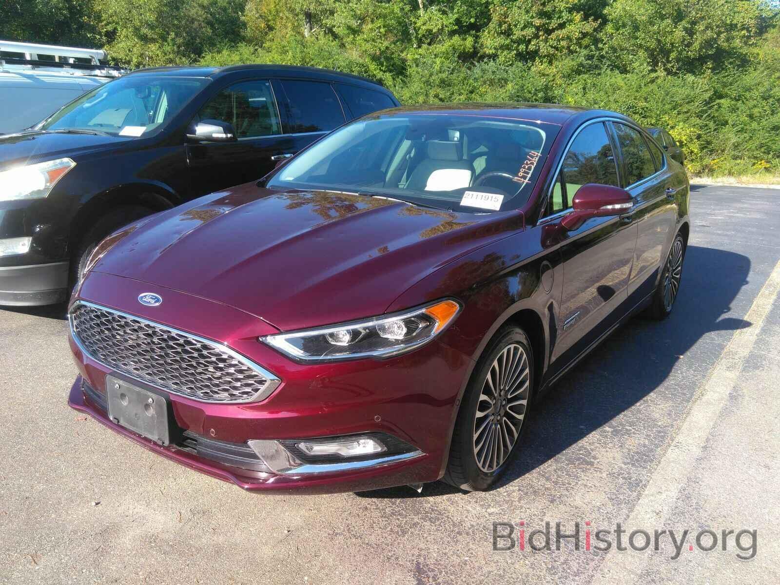 Фотография 3FA6P0SU5HR274740 - Ford Fusion Energi 2017