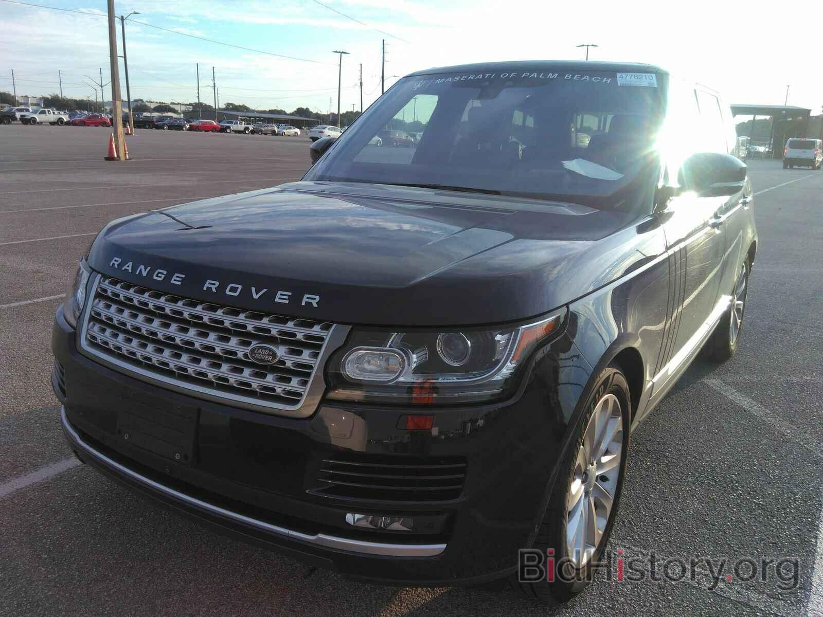 Photo SALGS2FVXHA345980 - Land Rover Range Rover 2017