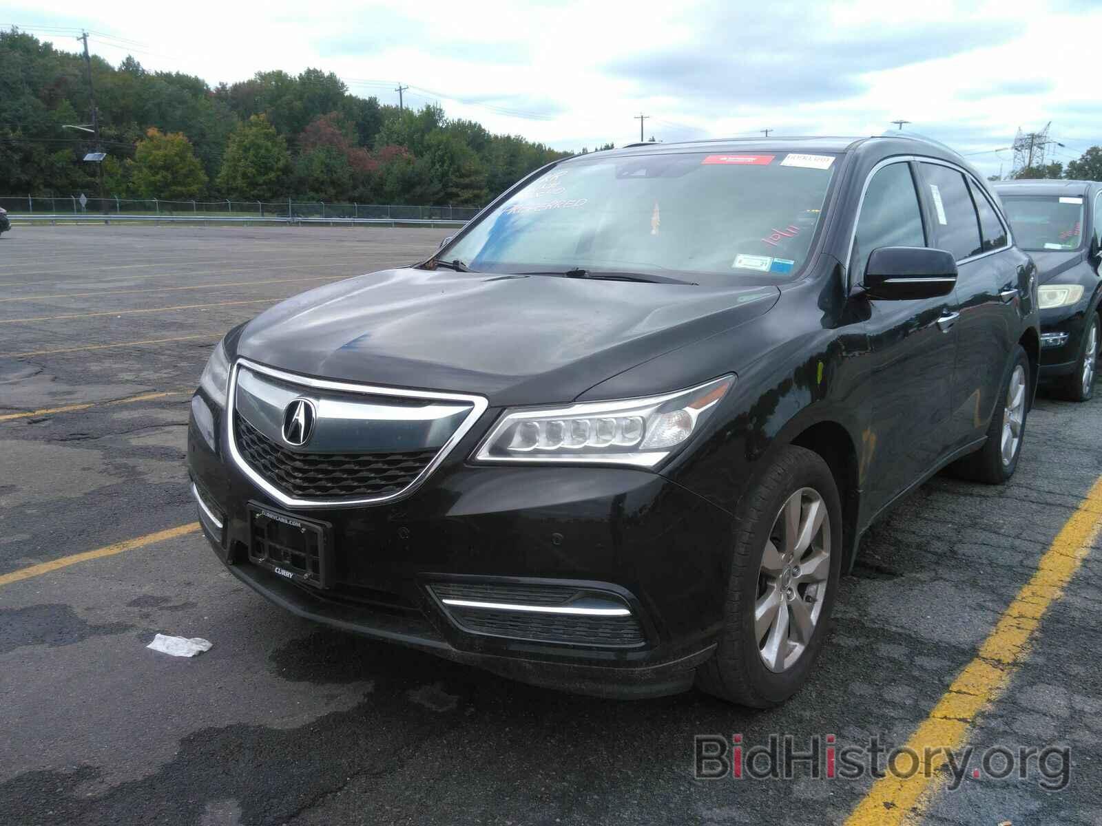 Фотография 5FRYD4H92GB050040 - Acura MDX 2016