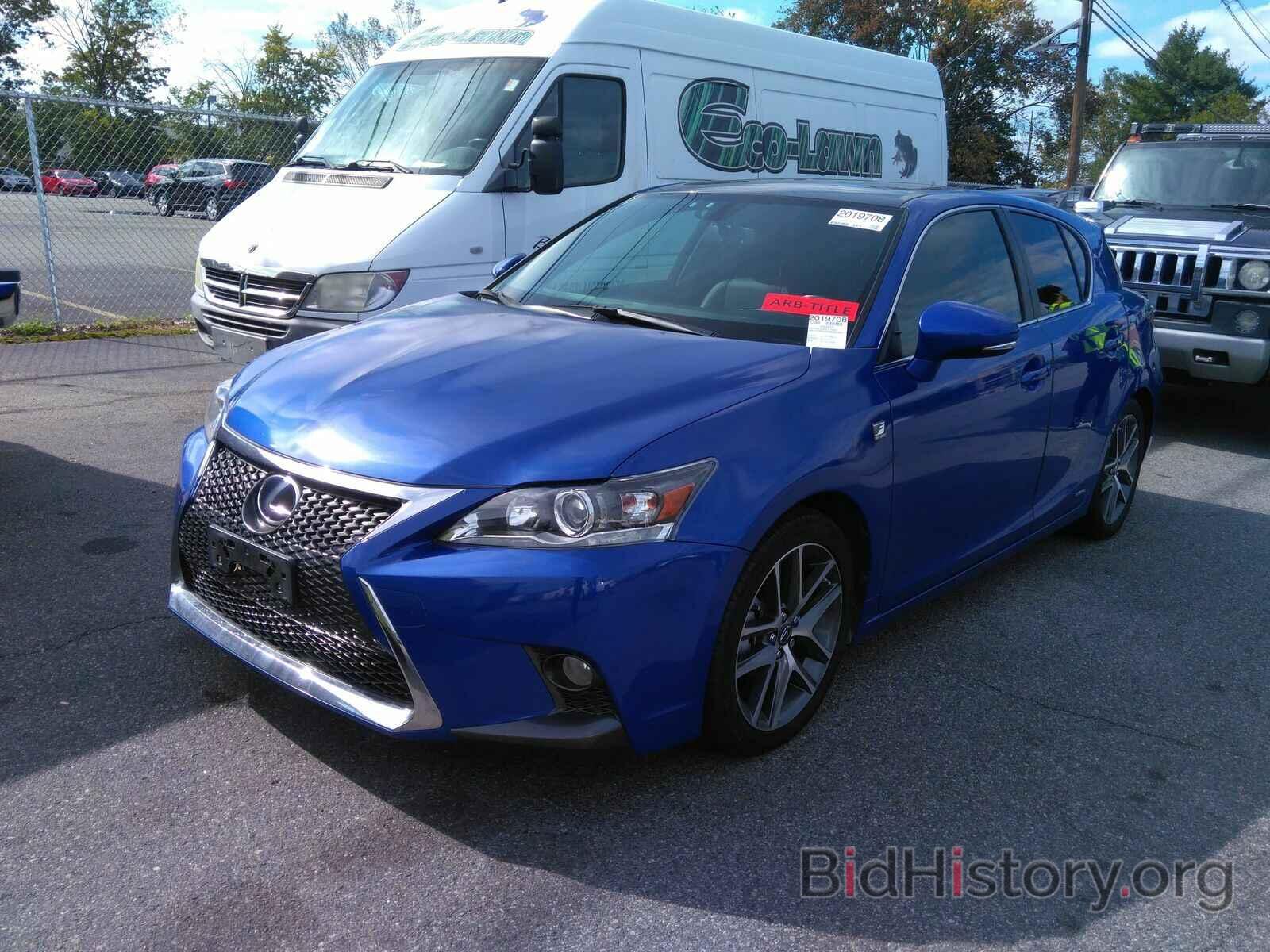 Photo JTHKD5BH8G2267851 - Lexus CT 200h 2016