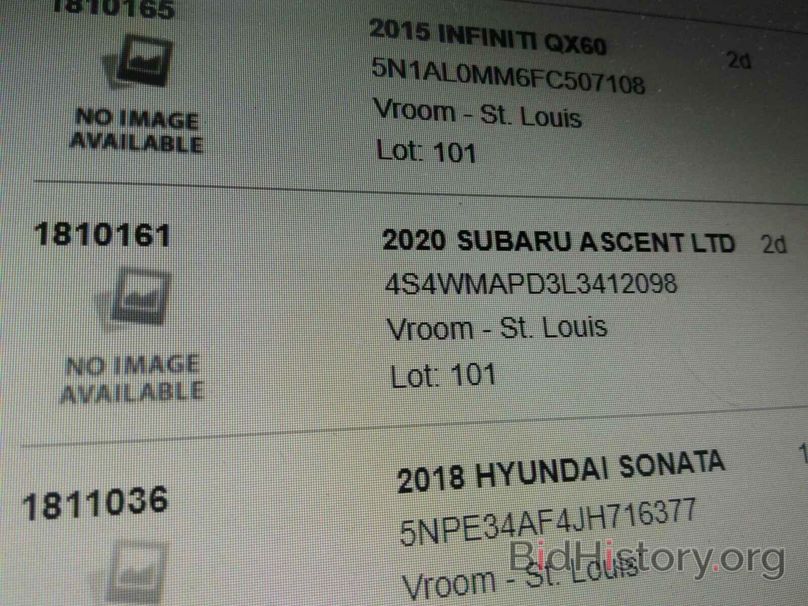 Photo 4S4WMAPD3L3412098 - Subaru Ascent 2020