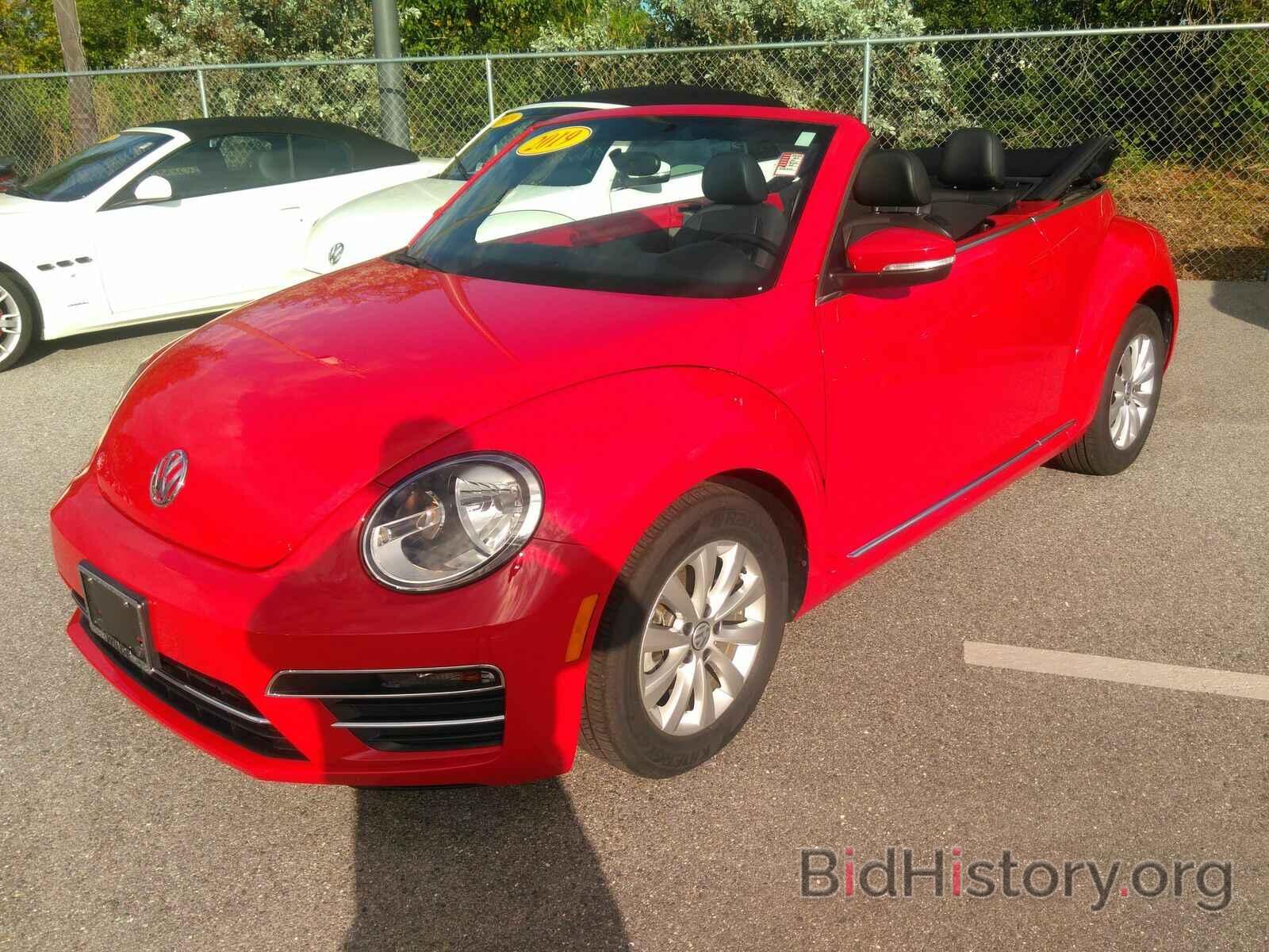 Фотография 3VW5DAAT6KM507653 - Volkswagen Beetle Convertible 2019