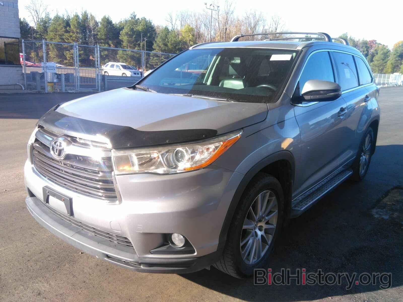 Photo 5TDJKRFH7FS219656 - Toyota Highlander 2015