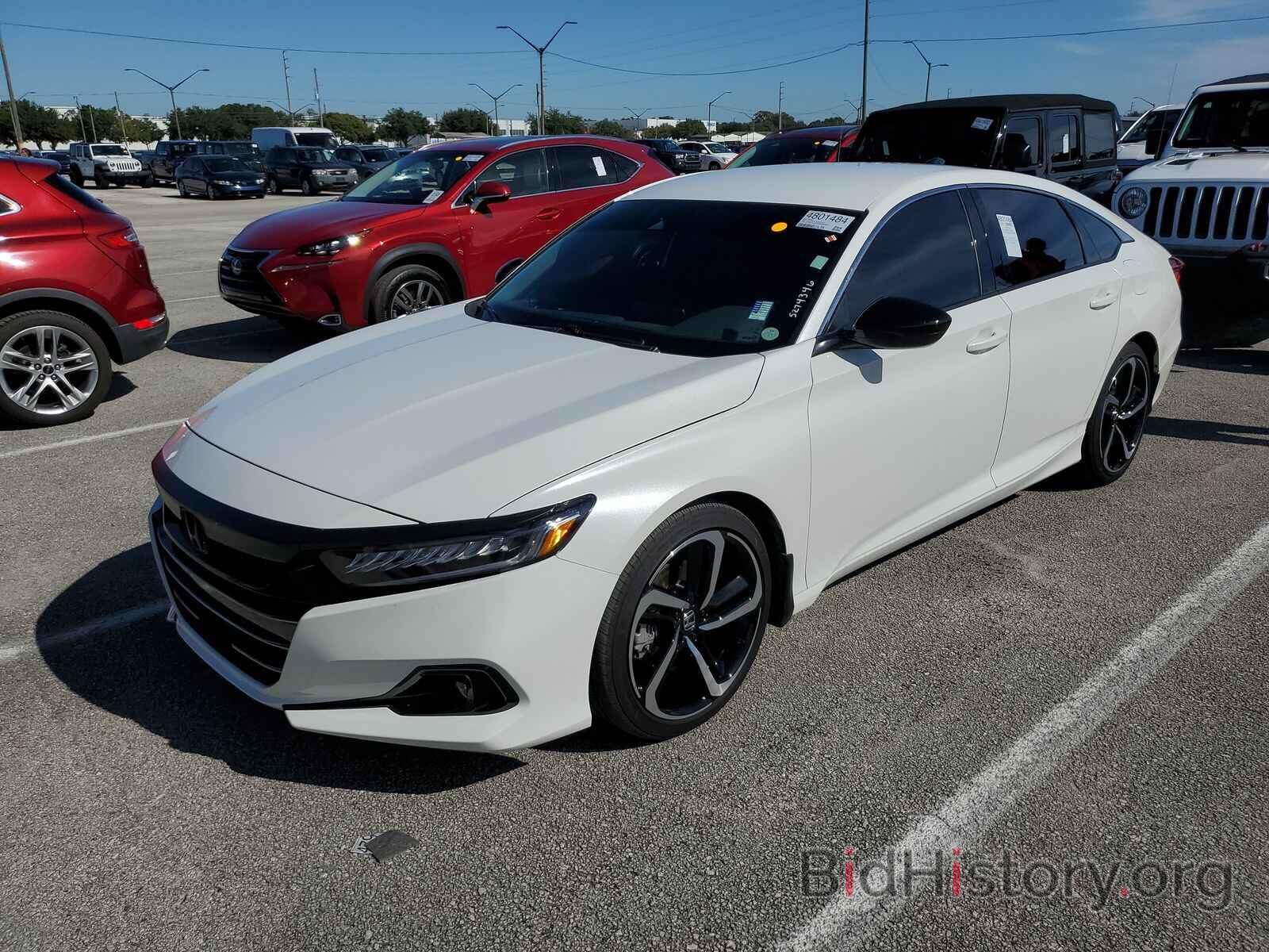 Фотография 1HGCV1F32MA066993 - Honda Accord Sedan 2021