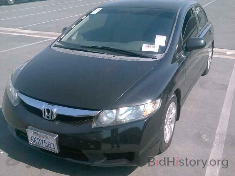 Photo 19XFA16539E035152 - Honda Civic Sdn 2009